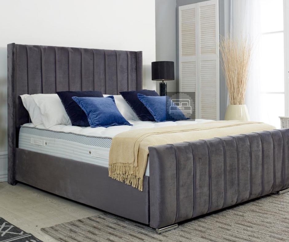 The New Victoria Wingback Panel Bed Frame My Dream Bed